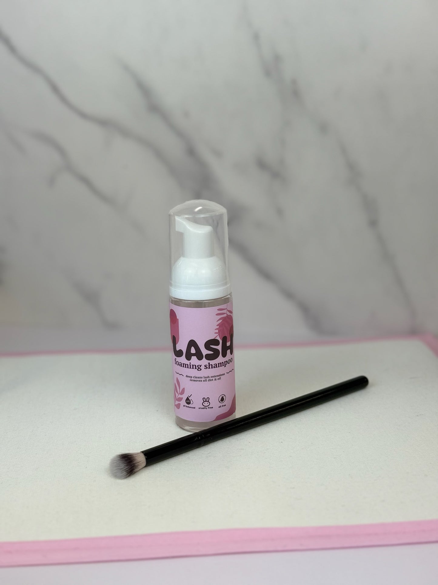 Lash Foam Cleanser & Brush